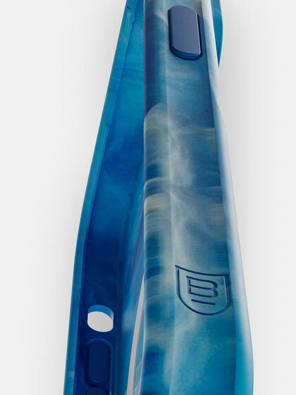 Carve Marble (Blue/White) Case with MagSafe for iPhone 15 Pro, , large